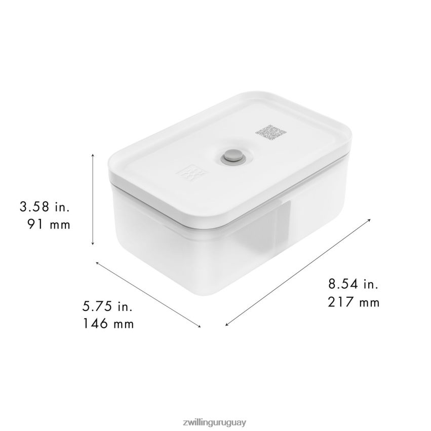 Fresh & Save l fiambrera al vacío, plástico, gris semitransparente Zwilling cocina A688HF493