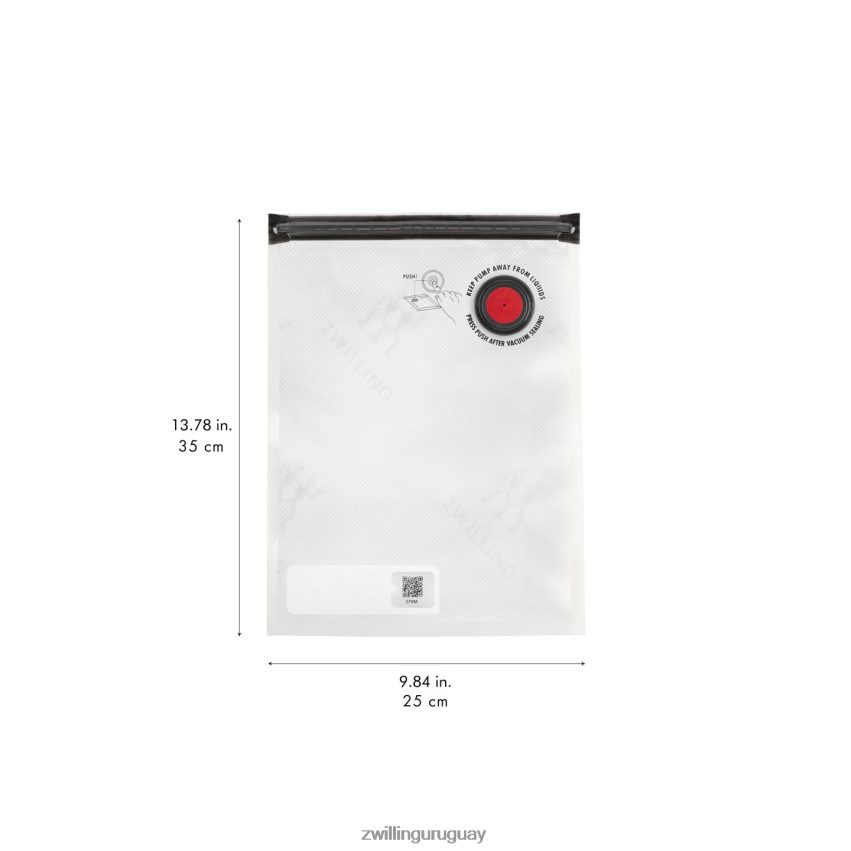 Fresh & Save s/m/l / Juego de bolsas para vacío de 10 piezas, plástico Zwilling cocina A688HF464