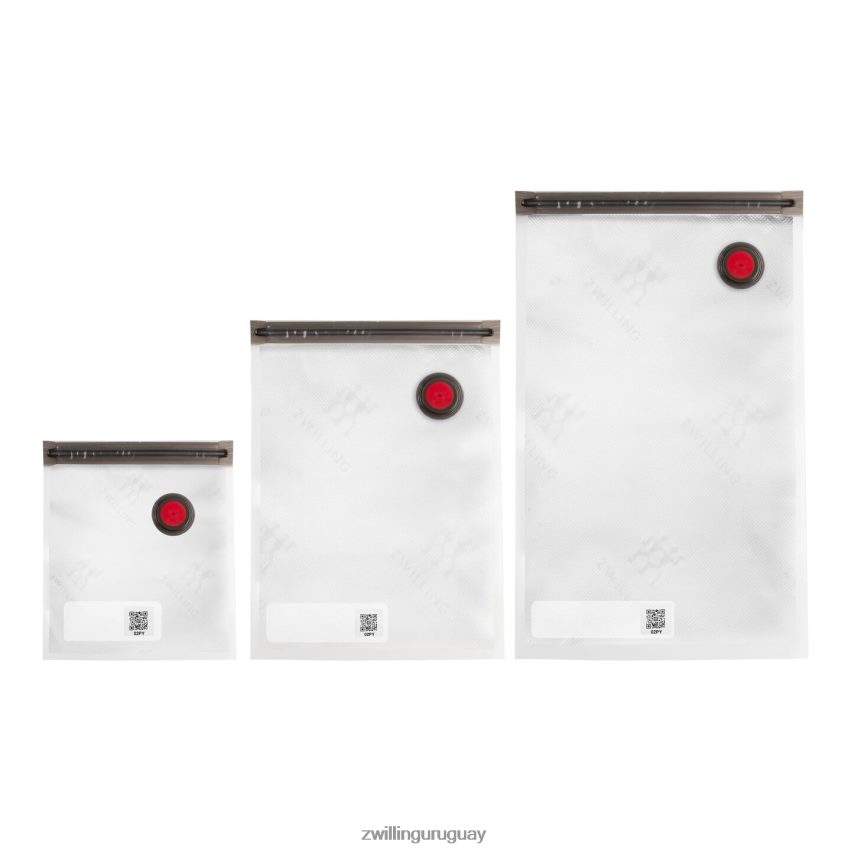 Fresh & Save s/m/l / Juego de bolsas para vacío de 20 piezas, plástico Zwilling cocina A688HF458