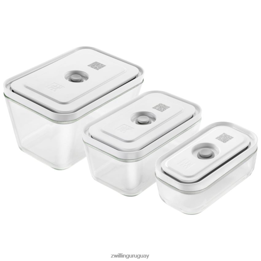 Fresh & Save s/m/l / juego de recipientes al vacío de 3 piezas, gris Zwilling cocina A688HF451