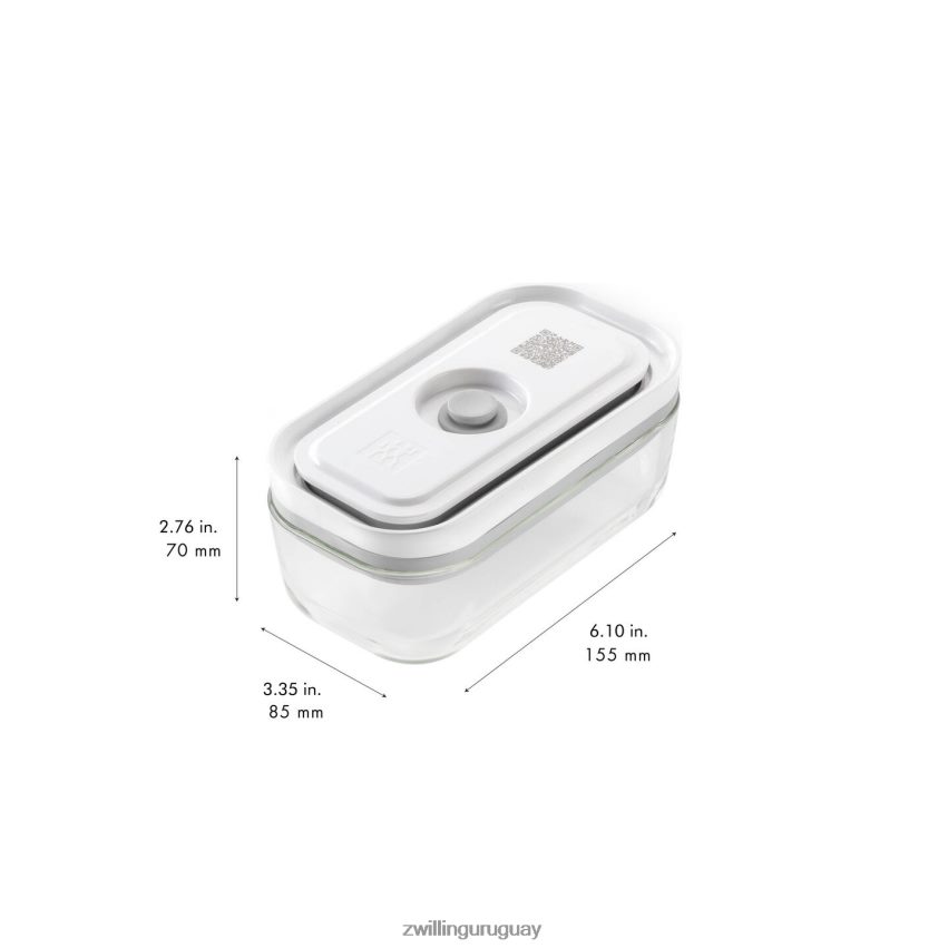 Fresh & Save s/m/l / juego de recipientes al vacío de 3 piezas, gris Zwilling cocina A688HF451
