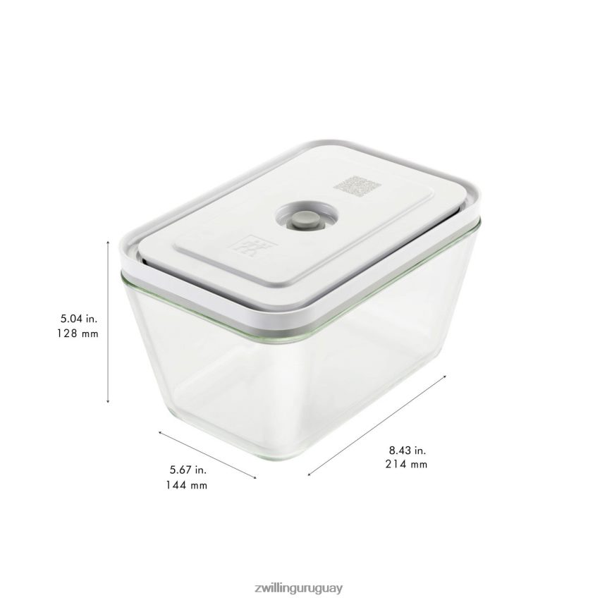 Fresh & Save s/m/l / juego de recipientes al vacío de 3 piezas, gris Zwilling cocina A688HF451