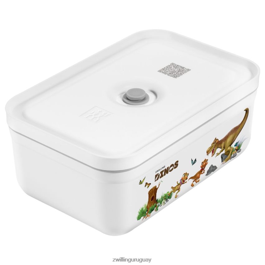 Fresh & save l dinos fiambrera al vacío, plástico, blanco-gris Zwilling cocina A688HF513