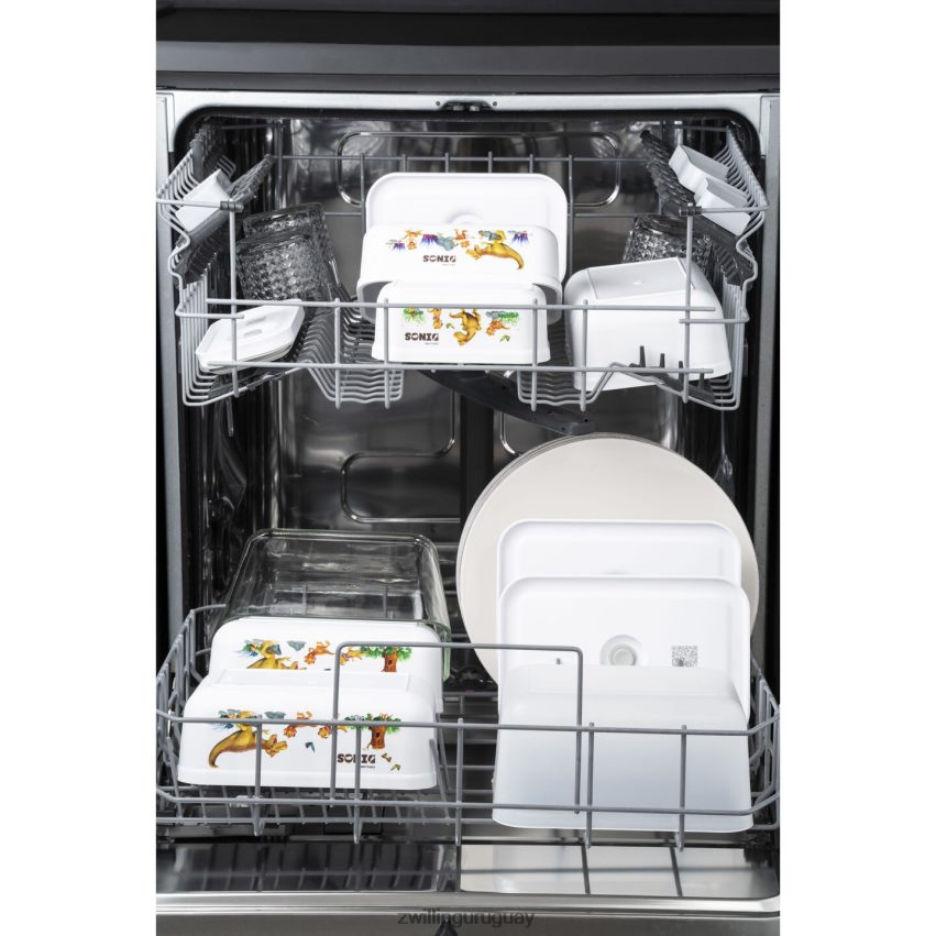 Fresh & save s dinos fiambrera al vacío, plástico, blanco-gris Zwilling cocina A688HF511