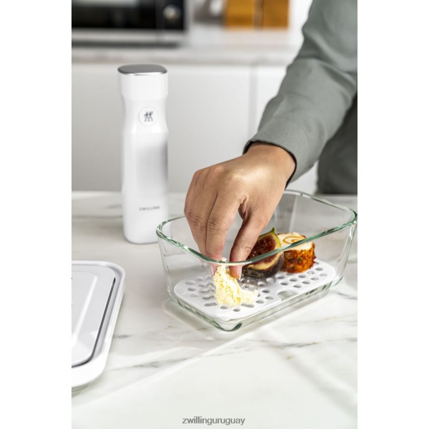 Juego de bandejas recogegotas Fresh & Save para recipientes de vidrio, m/l / 2 piezas Zwilling cocina A688HF466