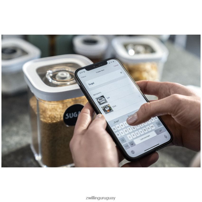 Juego de contenedores Fresh & Save Cube, m / 5 piezas, blanco transparente Zwilling cocina A688HF460