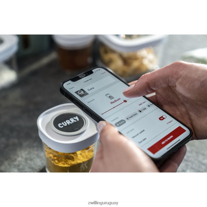 Juego de especias Fresh & Save Cube, xs / 3 piezas, blanco transparente Zwilling cocina A688HF465