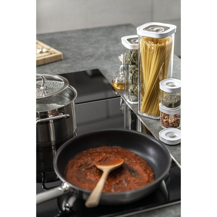 Juego de recipientes Fresh & Save Cube 4 unidades, 1,75 qt, blanco transparente Zwilling cocina A688HF490