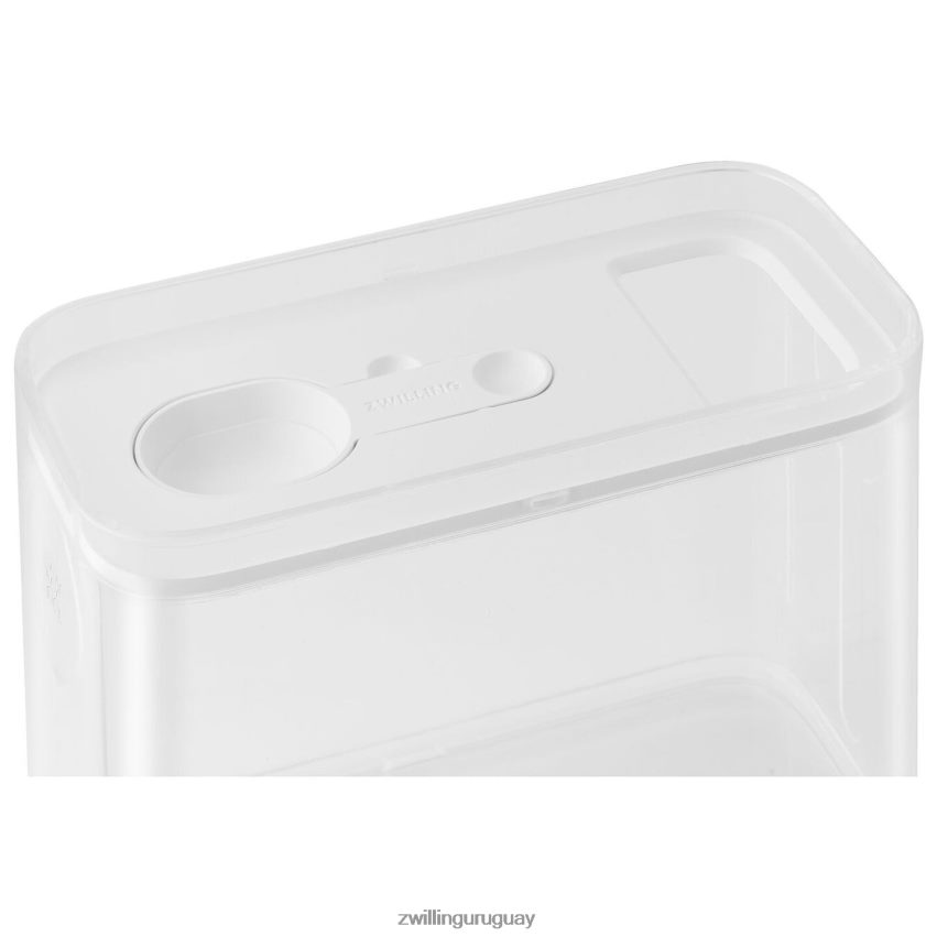 Juego de recipientes Fresh & Save Cube con bomba de vacío, mediano, 6 piezas, blanco transparente Zwilling cocina A688HF478