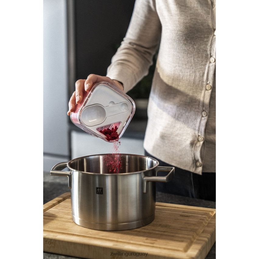 Juego de recipientes para cubos Fresh & Save, s/6 piezas, blanco transparente Zwilling cocina A688HF454