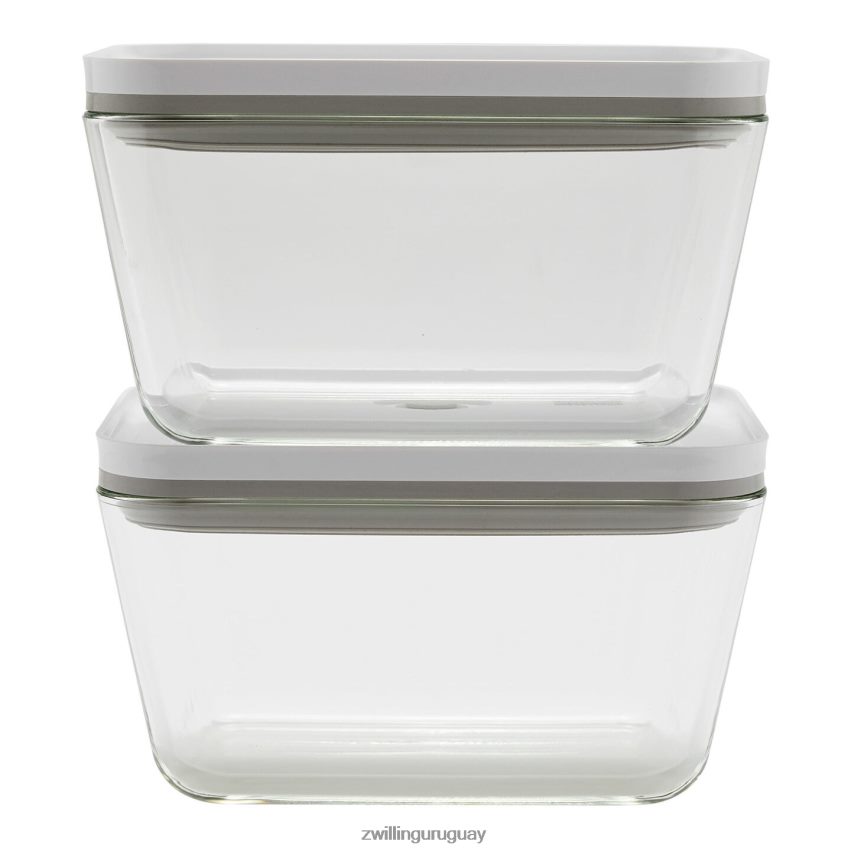 Recipiente al vacío grande Fresh & Save l/2 piezas, vidrio, gris Zwilling cocina A688HF495