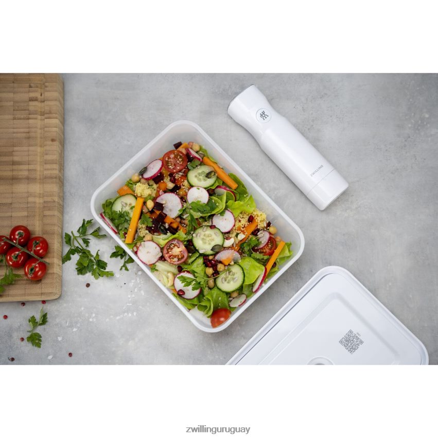 Recipiente frigorífico al vacío Fresh & Save, plástico, gris semitransparente Zwilling cocina A688HF486