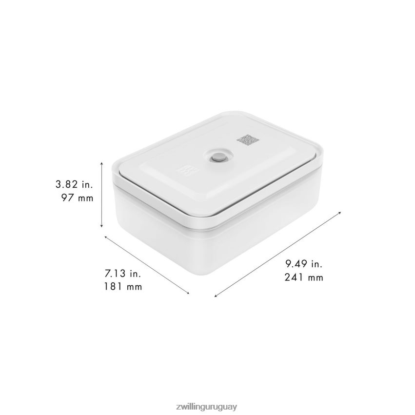 Recipiente frigorífico al vacío Fresh & Save, plástico, gris semitransparente Zwilling cocina A688HF486