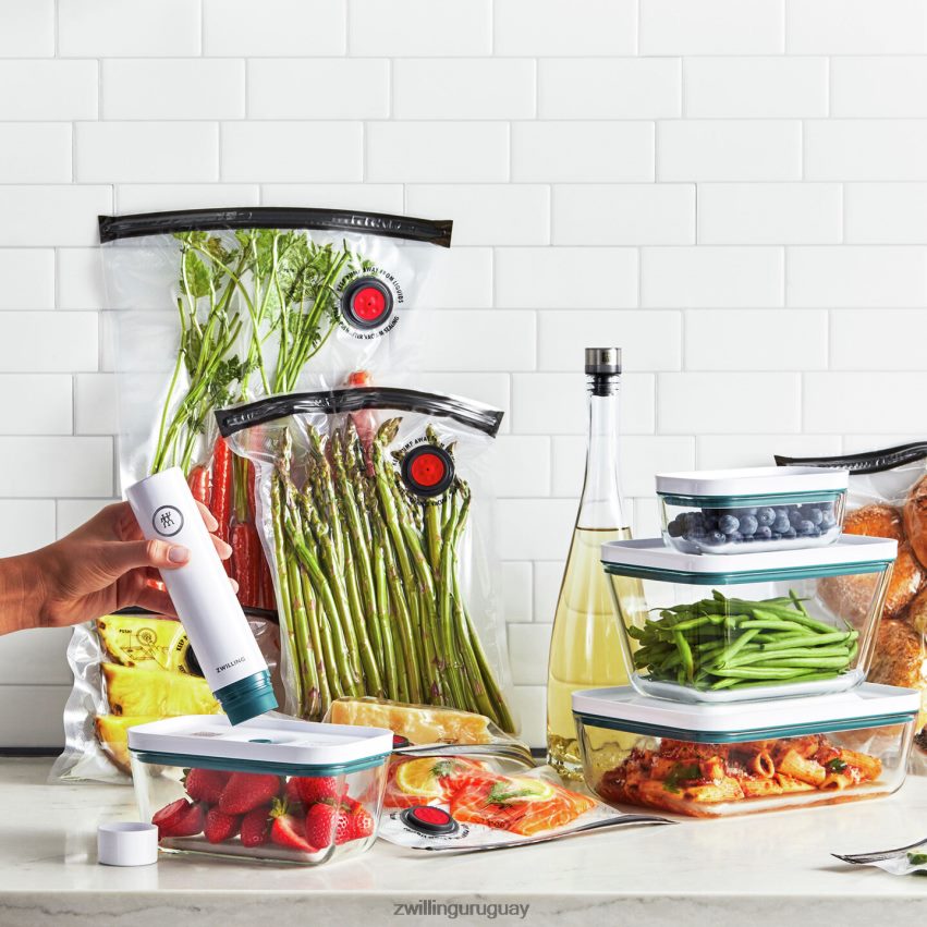 Set básico de vacío de vidrio Fresh & Save, 16 piezas Zwilling cocina A688HF489