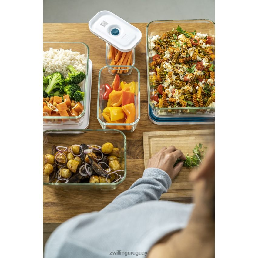 fuente para gratinar al vacío Fresh & Save, vaso, la mer Zwilling cocina A688HF498