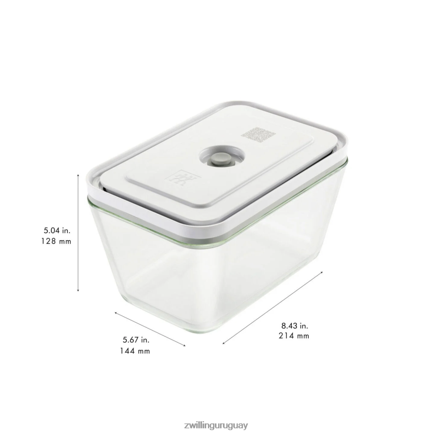 recipiente al vacío Fresh & Save l, vidrio, gris Zwilling cocina A688HF469