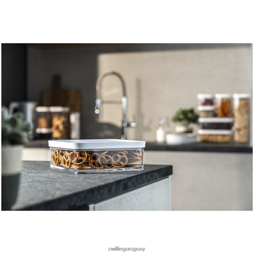 recipiente cubo Fresh & Save l, 1,75 qt, blanco transparente Zwilling cocina A688HF475