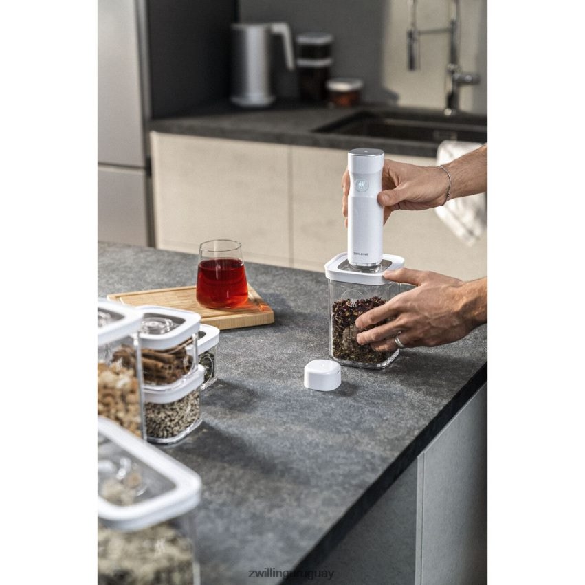 recipiente cubo Fresh & Save l, 1,75 qt, blanco transparente Zwilling cocina A688HF475