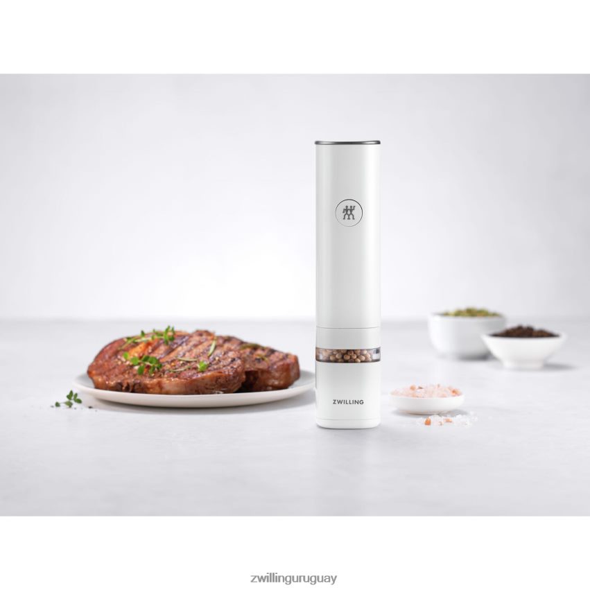 Molinillo de sal y pimienta eléctrico enfinigy, blanco Zwilling cocina A688HF550