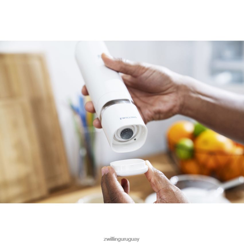 Molinillo de sal y pimienta eléctrico enfinigy, blanco Zwilling cocina A688HF550