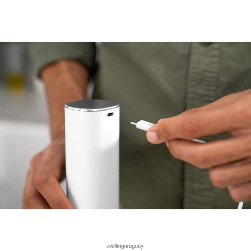 Molinillo de sal y pimienta eléctrico enfinigy, blanco Zwilling cocina A688HF550