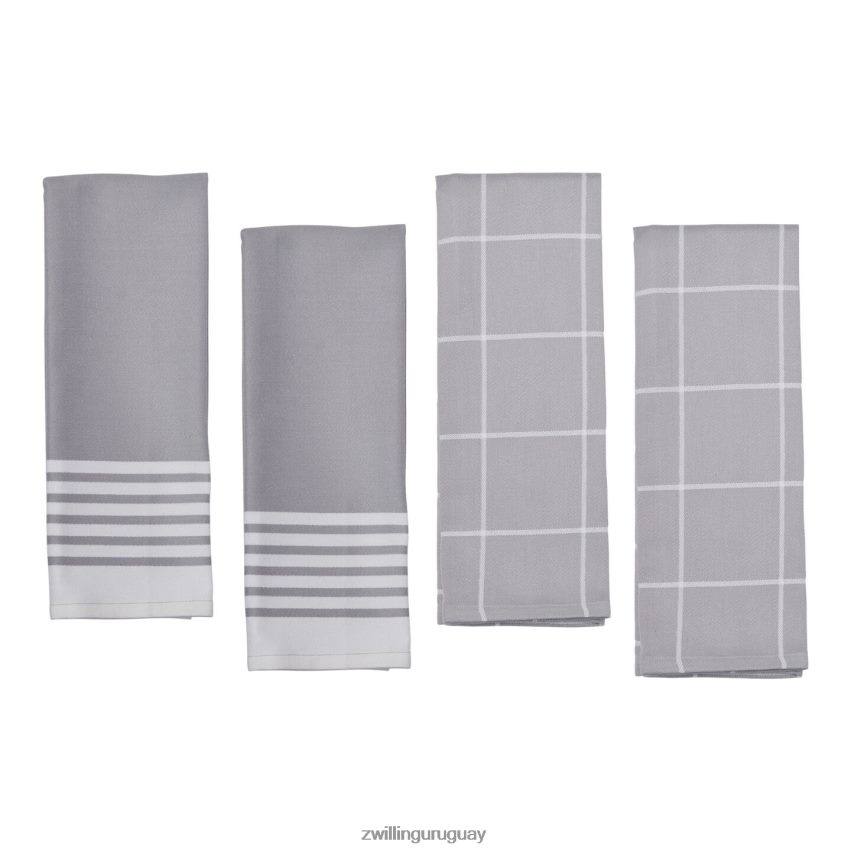 Juego de paños de cocina, gris. Zwilling cuchillería A688HF82