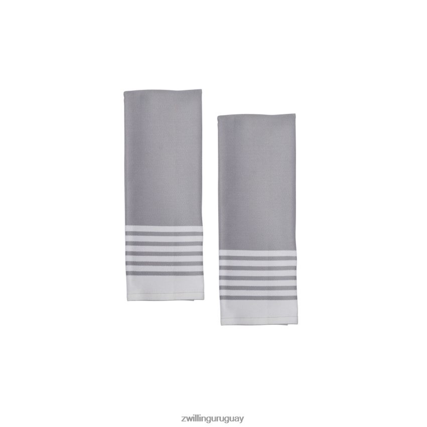 Juego de paños de cocina, gris. Zwilling cuchillería A688HF82