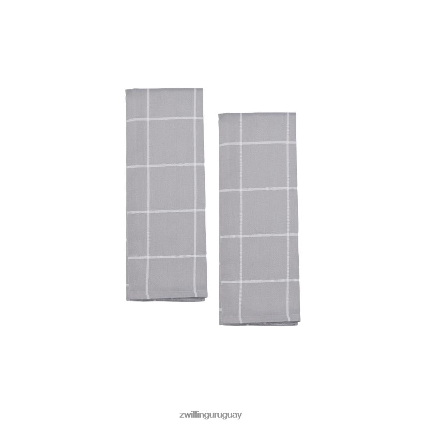 Juego de paños de cocina, gris. Zwilling cuchillería A688HF82