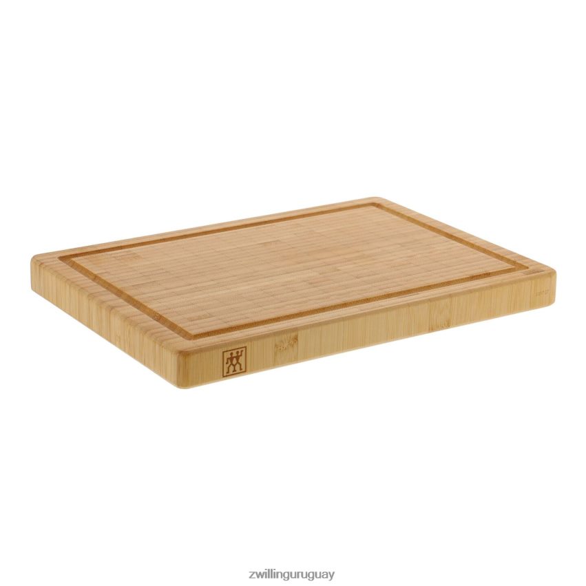 Tablas de cortar Tabla de cortar de 14 pulgadas x 10 pulgadas, bambú Zwilling cuchillería A688HF27