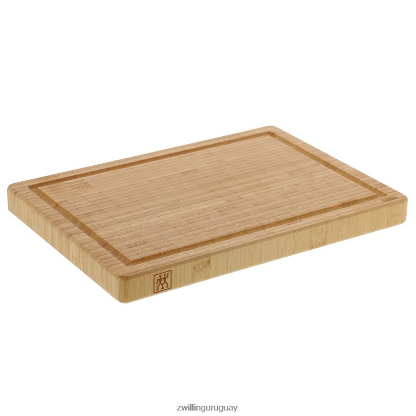 Tablas de cortar Tabla de cortar de 14 pulgadas x 10 pulgadas, bambú Zwilling cuchillería A688HF27