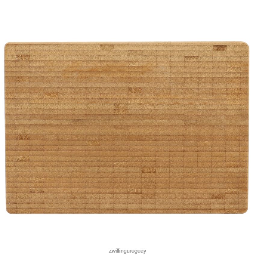 Tablas de cortar Tabla de cortar de 14 pulgadas x 10 pulgadas, bambú Zwilling cuchillería A688HF27