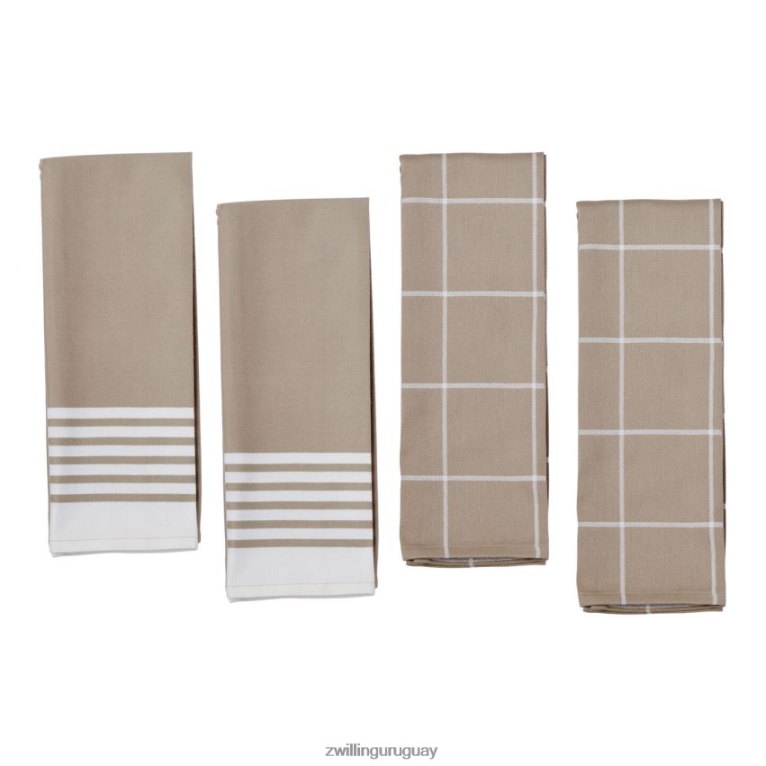 juego de paños de cocina, taupe Zwilling cuchillería A688HF83