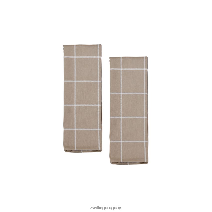 juego de paños de cocina, taupe Zwilling cuchillería A688HF83