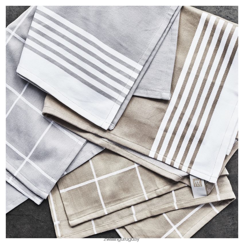 juego de paños de cocina, taupe Zwilling cuchillería A688HF83