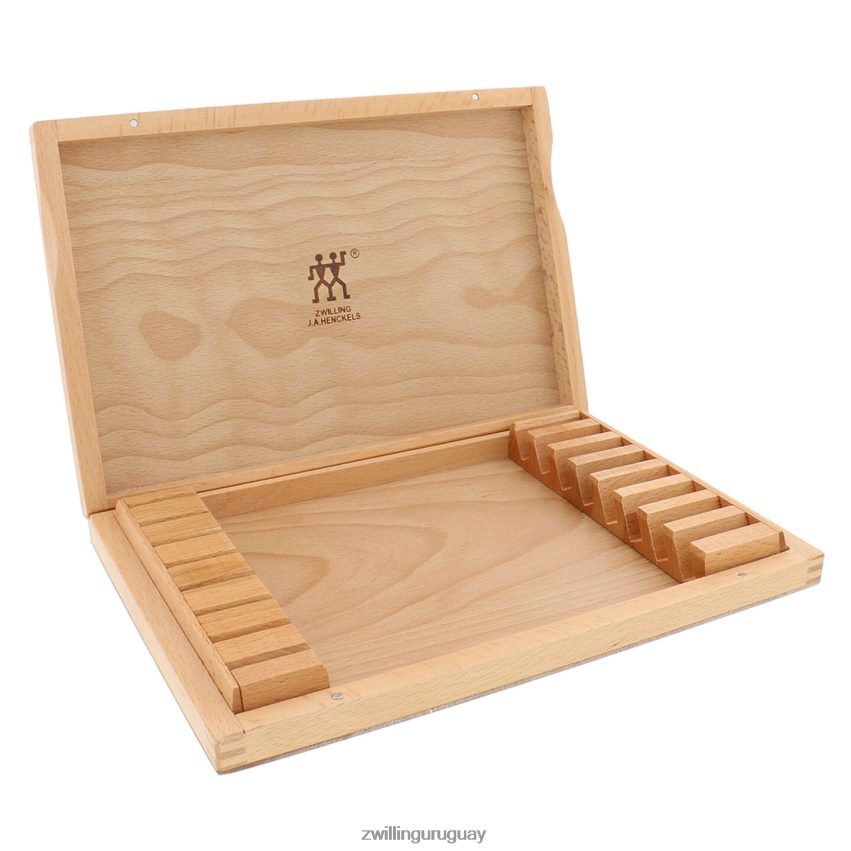 juegos para carne Juego de cuchillos para carne de acero inoxidable de 8 piezas con estuche de presentación de madera Zwilling cuchillería A688HF52