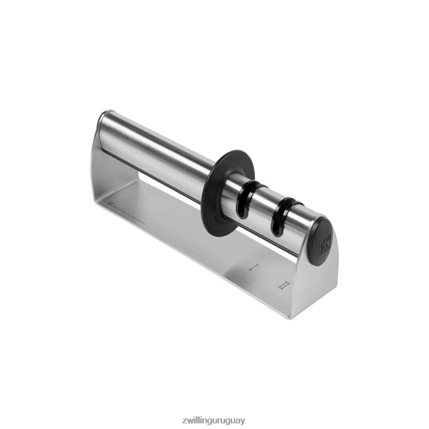 Afilador de cuchillos de mano de acero inoxidable twinsharp duo para mantenimiento de bordes Zwilling cuchillería A688HF233