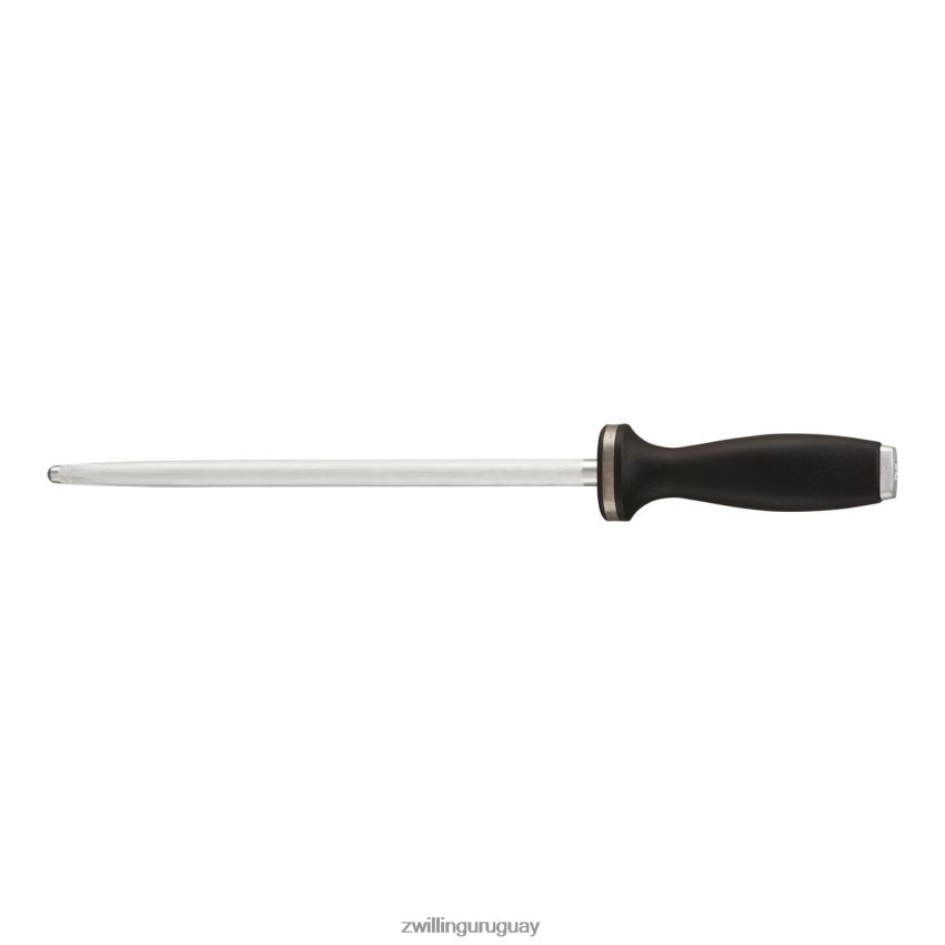 Mantenimiento de bordes de acero para afilar de 10 pulgadas con tapa de acero inoxidable Zwilling cuchillería A688HF191