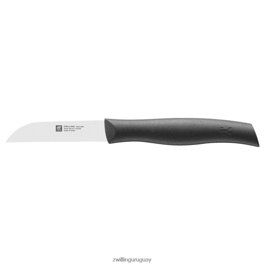 Cuchillo para verduras Twin Grip de 3 pulgadas, negro Zwilling cuchillería A688HF6
