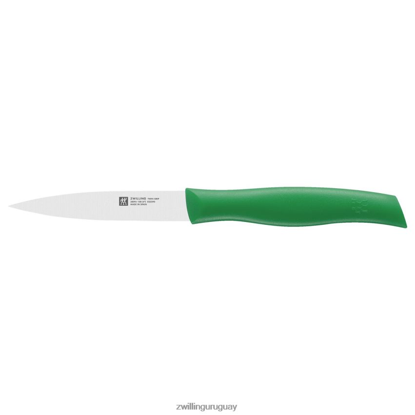 Juego de cuchillos de pelar multicolores Twin Grip de 4 piezas. Zwilling cuchillería A688HF176