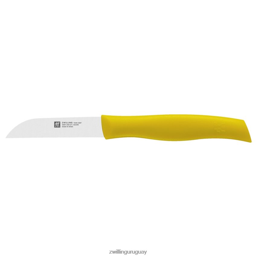 Juego de cuchillos de pelar multicolores Twin Grip de 4 piezas. Zwilling cuchillería A688HF176