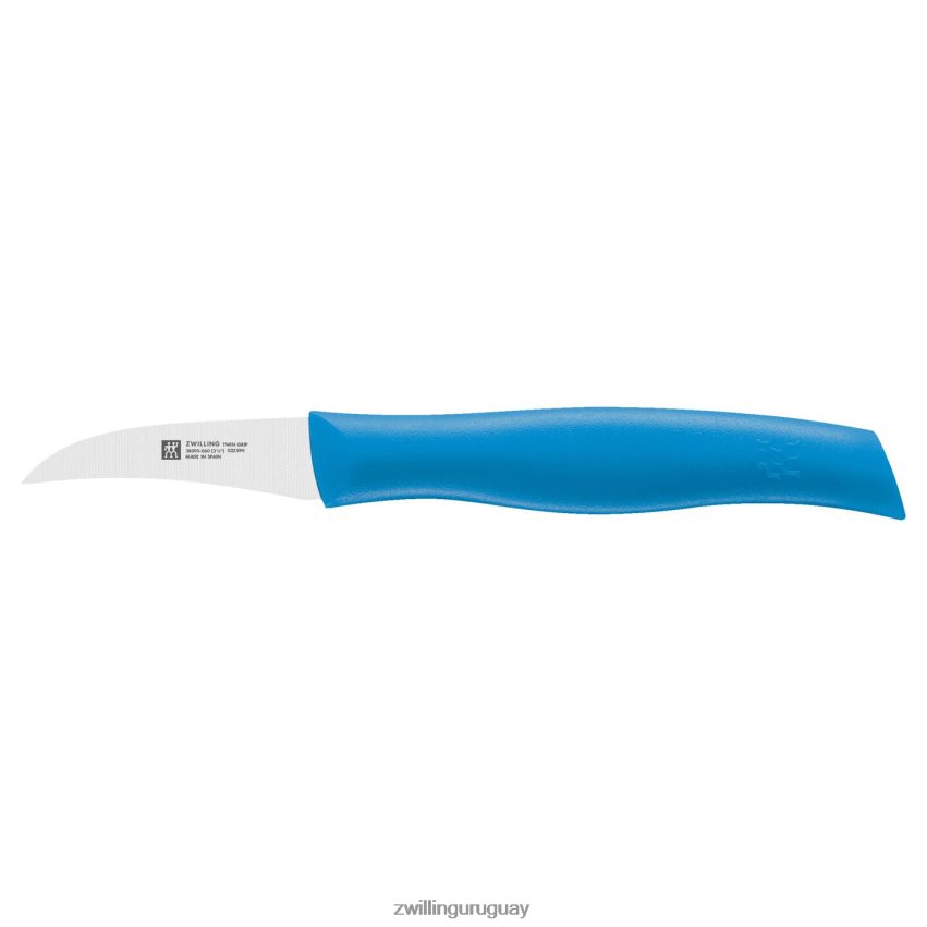 Juego de cuchillos de pelar multicolores Twin Grip de 4 piezas. Zwilling cuchillería A688HF176