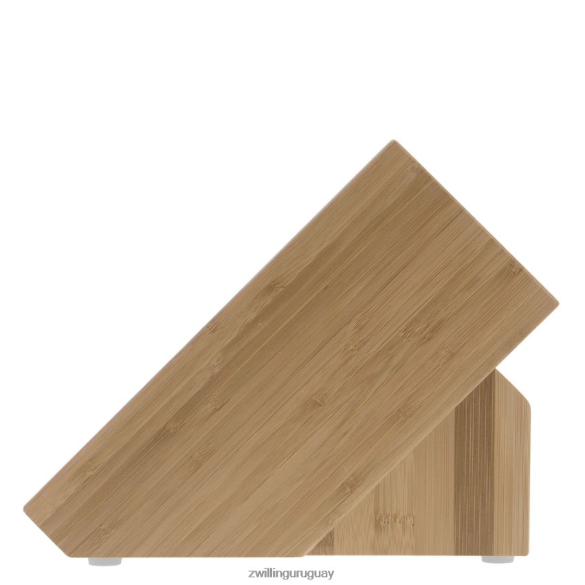 Almacenamiento de bambú, bloque de cuchillos doble vacío. Zwilling cuchillería A688HF222