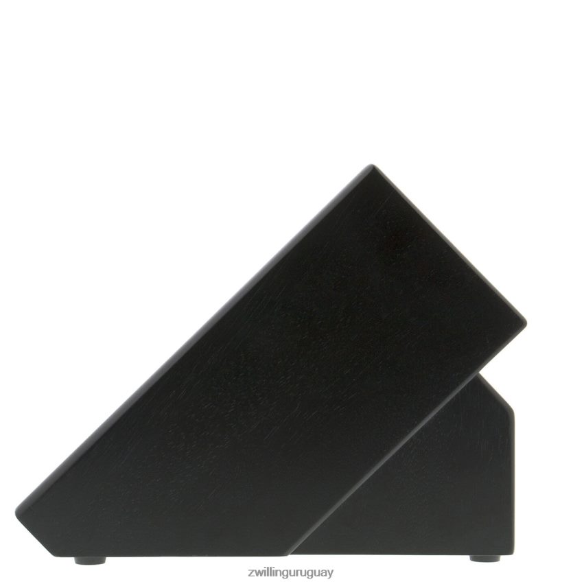 Fresno de almacenamiento, madera de caucho, bloque de cuchillos doble negro vacío Zwilling cuchillería A688HF247