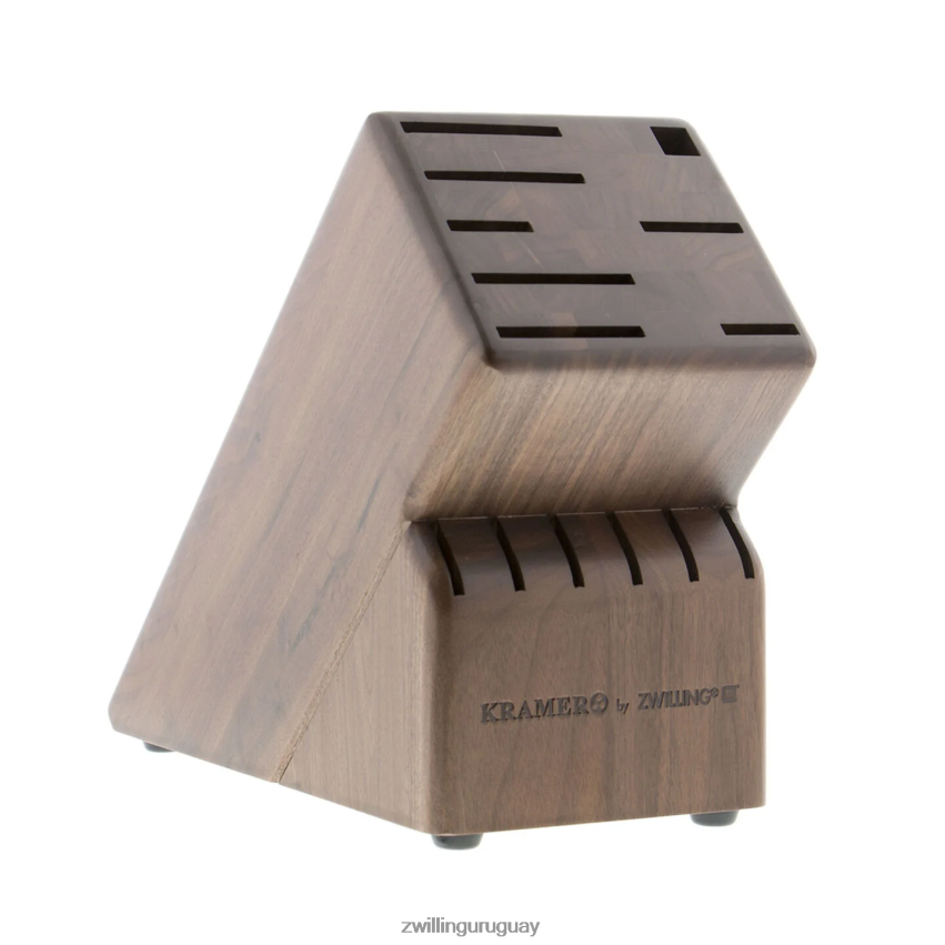 almacenamiento nuez, nuez, bloque de cuchillos bob kramer vacío Zwilling cuchillería A688HF201