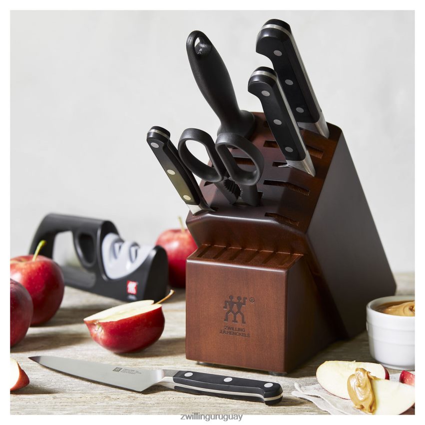 pro 8 piezas, juego de bloques de cuchillos Zwilling cuchillería A688HF4