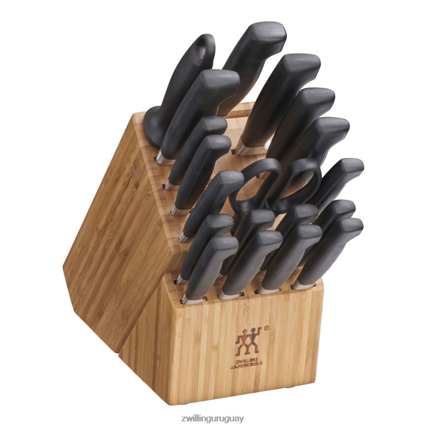 Juego de bloques de cuchillos Four Star de 20 piezas, natural Zwilling cuchillería A688HF24