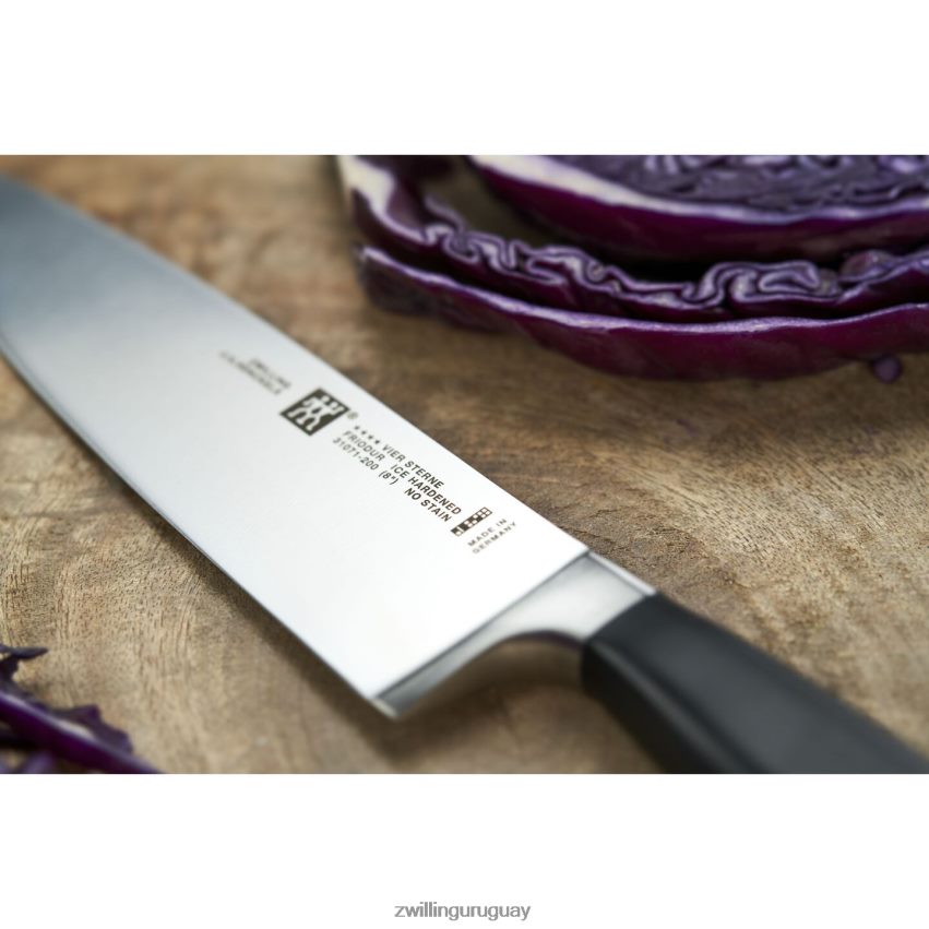 Juego de cuchillos \"imprescindibles\" de cuatro estrellas y 2 piezas Zwilling cuchillería A688HF146