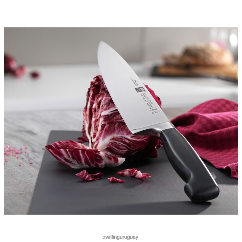 cuchillo de chef de cuatro estrellas de 8 pulgadas Zwilling cuchillería A688HF1