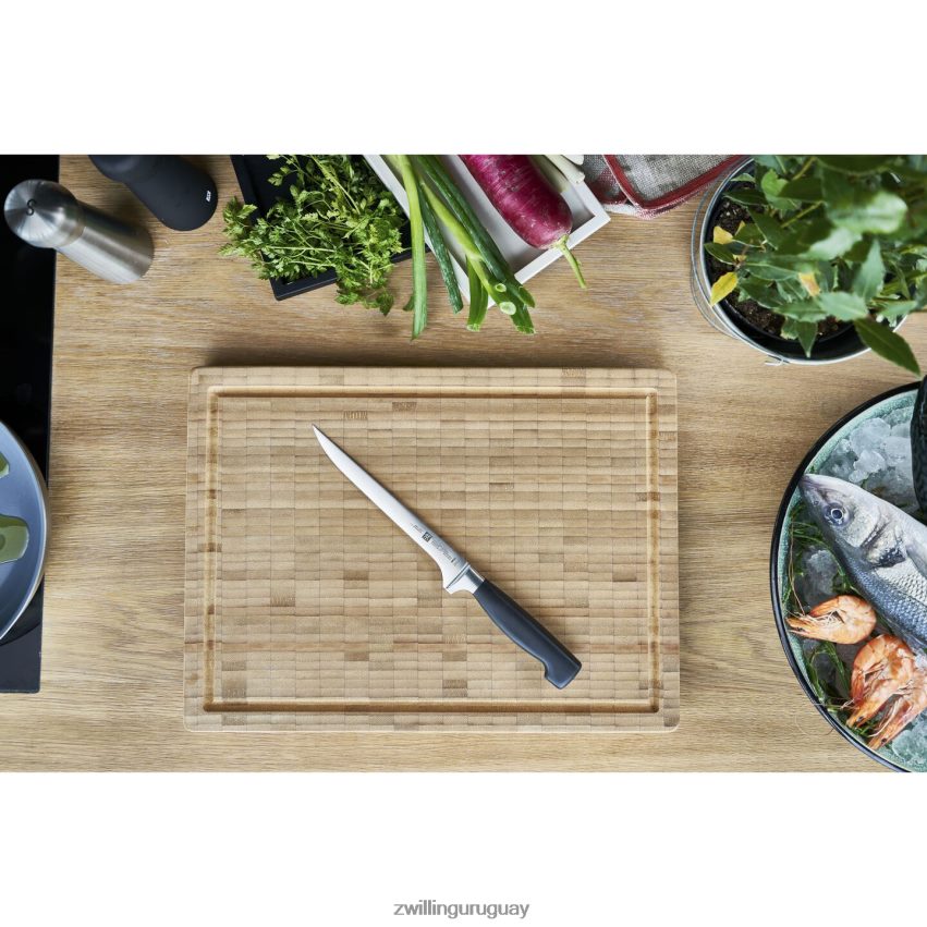 cuchillo para filetear de cuatro estrellas de 7 pulgadas Zwilling cuchillería A688HF214