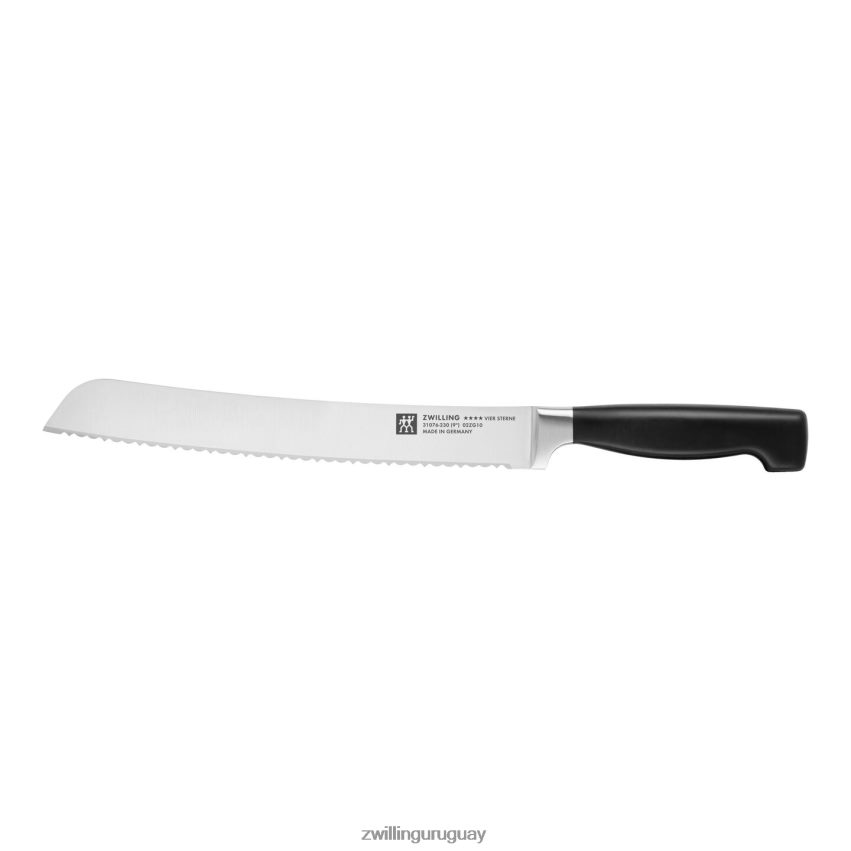 cuchillo para pan campestre de cuatro estrellas y 9 pulgadas Zwilling cuchillería A688HF254